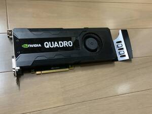 グラフィックボード NVIDIA Quadro K5000 4GB (DP/N 0RCFKT)