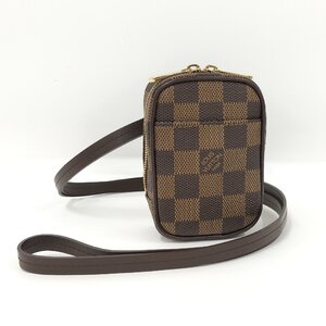 ●ルイヴィトン LOUIS VUITTON エテュイ オカピPM ポーチ ダミエ・エベヌ N61738[Jコレ]A18TA566☆