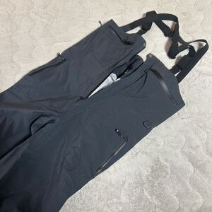 P.RHYTHM プリズムPEAK BIB PANTS ピークビブパンツ　Sサイズ カラーSUMI 美品　 スノーボード ウインターパンツ