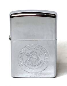 【B】【10548】☆★【送料無料】ZIPPO ジッポ United States of America オイルライター 喫煙具 火花確認済み 現状品★☆