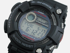 カシオ CASIO Gショック G-SHOCK フロッグマン 電波 ソーラー 腕時計 GWF-1000-1JF ブラック