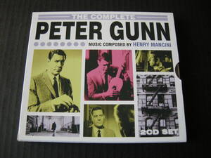 ヘンリー・マンシーニ (HENRY MANCINI) TV映画「ピーター・ガン」(THE COMPLETE/PETER GUNN) サントラ他 (2枚組/スリーブケース/UK盤)