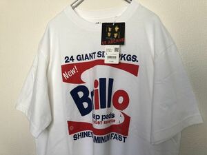 新品 ユニクロ アンディウォーホール UT UNIQLO Andy Warhol Brillo Tシャツ