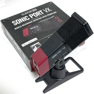 ◆送料無料・美品◆Line 6 Sonic Port VX◆マイク内蔵オーディオ・インターフェース◆Mic-Stereo/Mono切替,Electric Guitar,Bass入力可◆