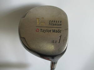 ★Taylor Made テーラーメイド V10 FORGED Titanium ドライバー 1W 10.5° 純正カーボンシャフト S F014★レア★激安★中古★　★