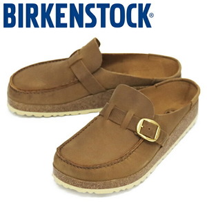 BIRKENSTOCK (ビルケンシュトック) 1024017 BUCKLEY バックリー オイルドレザーサンダル COGNAC レギュラー幅 BI382 40-約26.0cm