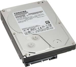 TOSHIBA DT01ABA200V 2TB 3.5 HDD SATA　美品　使用時間0時間　動作品　HDD-20　即決時送料無料