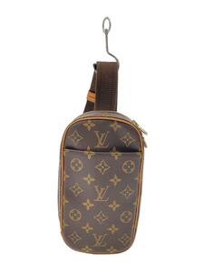 LOUIS VUITTON◆ポシェット・ガンジュ_モノグラム・キャンバス_BRW/PVC/BRW/総柄