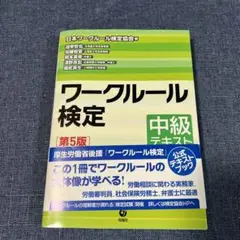 ワークルール検定 中級テキスト [第5版]