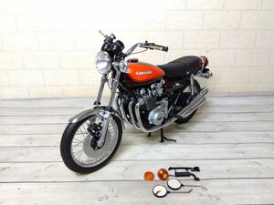 257■1/6　MINICHAMPS ミニチャンプス　Kawasaki 900 Z1　Candy brown /Orange (1973) オレンジ　カワサキ　欠損ありジャンク現状品