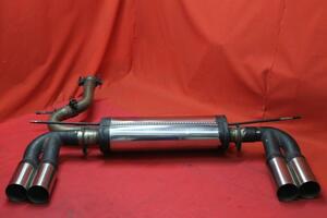 ★プジョー307SW RUEFFER Sport Silencer ルッファースポーツサイレンサー マフラー ジャンク品!! ★jhai