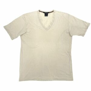 GUCCI グッチ 半袖 Tシャツ Vネック カットソー 無地 ベージュ