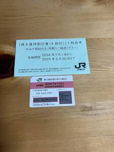 JR東日本　株主優待券6枚セット！！