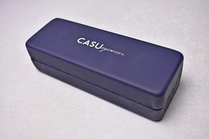 CASU eyewear ★ メガネケース ★ 布付き ★ 上蓋部分の中側が剥がれてます。