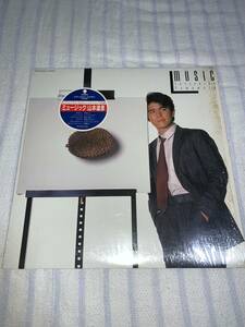 ☆シティーポップ☆【中古LPレコード】山本達彦／ミュージック　YAMAMOTO　TATSUHIKO / MUSIC　★試聴済み★盤面良好★昭和レトロ★