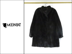 ■060901-119■美品■MOON BAT/ムーンバット■コート■ミンク？■FUR　FLASH■9-11■