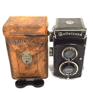 Rolleicord Ceiss Zeiss Triotar 1:3.5 7.5cm 二眼レフ フィルムカメラ マニュアルフォーカス