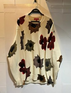22ss Supreme Nate Lowman Sweater Size-XL シュプリーム ネイト ロウマン セーター