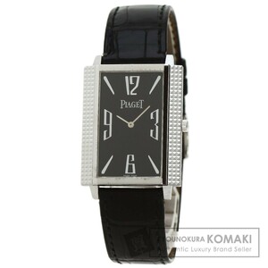 PIAGET ピアジェ 1967 ライムライト 腕時計 K18ホワイトゴールド 革 メンズ 中古