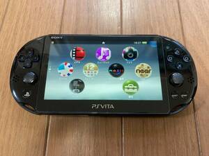 ■□■ SONY PSVITA PCH-2000 ZA11 ブラック Wi-Fiモデル ■□■