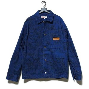 【シュプリーム/コムデギャルソン】18aw C.D.G SHIRT Printed キャンバス コート