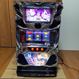 【動作品】パチスロ実機 Sammy 5号機 パチスロ北斗の拳 2017/XF 新伝説創造 メダル仕様 変換トランス付 西濃運輸支店留め 直接引渡歓迎