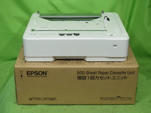 [A20430] ★送料無料 ★未使用 EPSON 増設1段カセットユニット(550枚) LPA3Z1CU6 箱は開封してます ★特価 ◇LP-S4250/LP-S3550/LP-S3250用