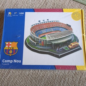 3D　パズル　FCバルセロナ　カンプ・ノウ　BARCELONA 　オフィシャル　Camp Nou