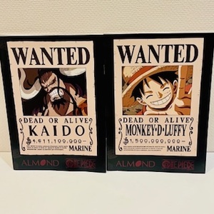 ワンピース　スケジュール　ノート　2冊　A5　LUFFY　KAIDO　ファミマ限定