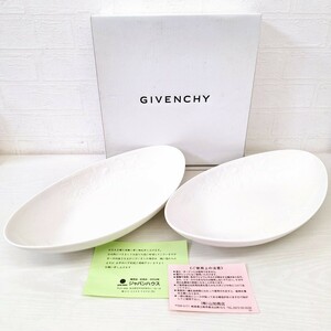 GIVENCHY ジバンシィ 食器 カレー皿 パスタ皿 大皿 オーバルプレート オーバル 皿 ペアオーバルセット ジバンシー ジバンシイ 洋食器 WK