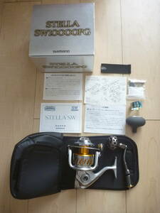 シマノ SHIMANO 08 ステラ STELLA SW 10000 PG フィッシャーマン Fisherman パワーハンドルノブ付き