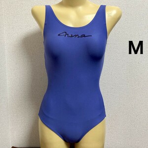 C650アリーナ♪ストレッチ♪パープルのシンプルスポーティー女子競泳水着♪アンダーやコレクションや撮影会にも♪サイズM