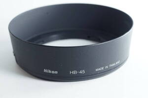 plnyeA015[とてもキレイ] NIKON HB-45 NIKKOR 18-55mm F3.5-5.6G VR 18-55mm F3.5-5.6G ED Ⅱ ニコン レンズフー