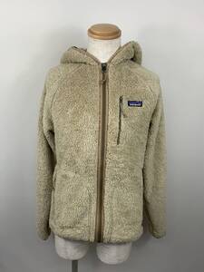 133-KM3115-100c Patagonia パタゴニア Los Gatos Fleece Hoody ロスガトスフーディー 25922 フリースジャケット ベージュ Ｓサイズ