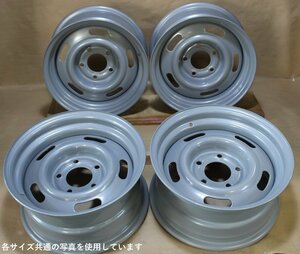 ラリーホイール　15×7J　＋6　PCD139.7　6H　ホイール　4本　　の