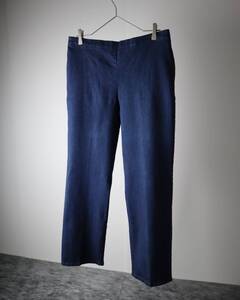 P362 wide stretch denim easy pants indigo vintage 90s 00s ワイド ストレッチ デニム イージーパンツ ジーンズ インディゴ XL相当