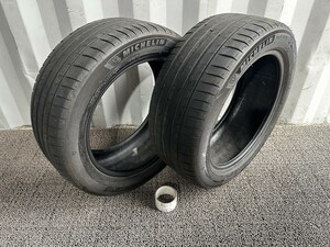 225/50ZR17 98Y 2本 MICHELIN PILOT SPORT 4【中古/埼玉より発送/R65】