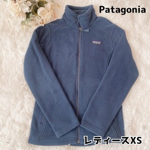 パタゴニア　Patagonia　フリース　紺　XS　レディース　ジャケット　防寒　ネイビー　シンプル　