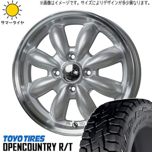 145R12 6PR サマータイヤホイールセット ハイゼットジャンボ etc (TOYO OPENCOUNTRY RT & LaLaPalm CUP 4穴 100)