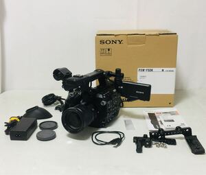 動作確認済 Sony ソニー XDCAMメモリーカムコーダー PXW-FS5K レンズ SELP18105 カビ曇りなし i0706