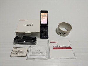 SHARP シャープ SH49 SH-01J AQUOS ケータイ スマホ 本体 動作確認済み 箱付き