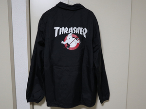 THRASHER スラッシャー　ゴーストバスターズ　コーチジャケット　XLサイズ　ナイロンジャケット/508115522