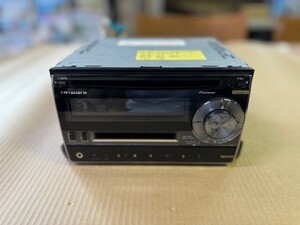 カロッツェリア FH-P530MD-B カーオーディオ 2DIN CD/MDプレーヤー デッキ 動作未確認 carrozzeria パイオニア