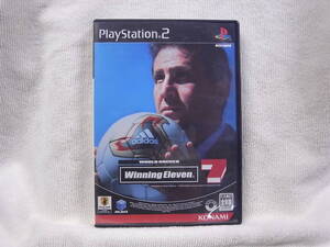 プレイステーション２ソフト■ワールドサッカー ウイニングイレブン7■解説書付き 同梱可能 中古品 PS2 プレステ2 PlayStation2 コナミ