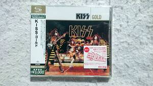 KISS　ゴールド　初回完全生産限定盤 SHM-CD 2枚組ベスト・アルバム