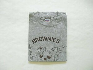 Lot.33005　クルーネックＴシャツ/BROWNIES（ダブルワークス）@Mサイズ　コットン100%　丸胴　ウエアハウス　絶版品　デッドストック 