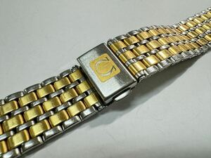 オメガ ステンレスベルト 20mm幅　OMEGA stainless steel bracelet コンビカラー　全長約15.5cm 104-2