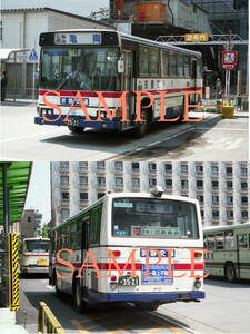 F【バス写真】Ｌ版２枚　京都交通　路線車