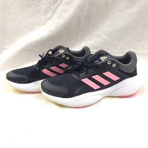 未使用 Adidas スニーカー RESPONSE W レスポンス ネイビー 24cm GX2007 [jgg]