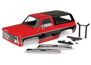 SALE　TRAXXAS#トラクサス　TRX-4対応　 Body, Chevrolet Blazer (1979) complete (赤） ボディ、シボレーブレイザー（1979）MODEL# 8130R